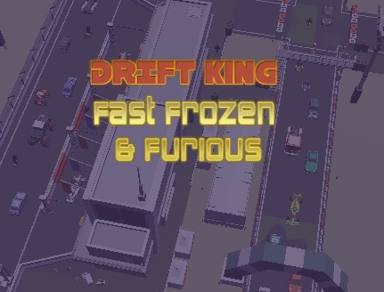 Mchezo Drift King haraka Frozen & hasira  online