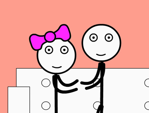 Mchezo Stickman Gereza na Upendo  online