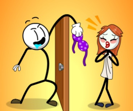 Mchezo Troll mwizi Stickman  online