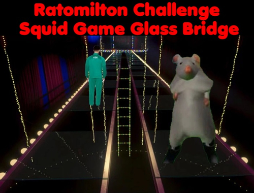 Mchezo Rato Milton Changamoto Squid Glass Daraja la Glasi  online