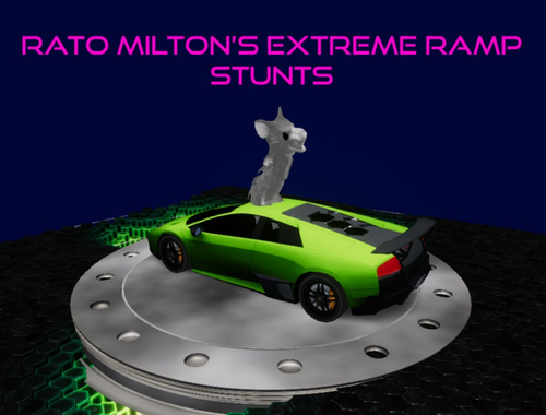 Mchezo Rato Milton Extreme Ramp Fana  online