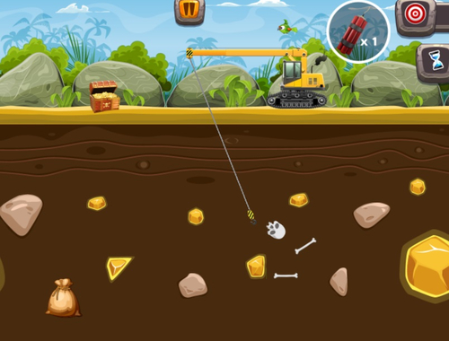 Mchezo Digger ya dhahabu  online