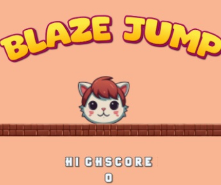 Mchezo Blaze kuruka  online