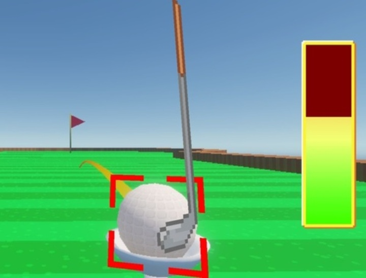 Mchezo Super Mega Power Golf 3D online
