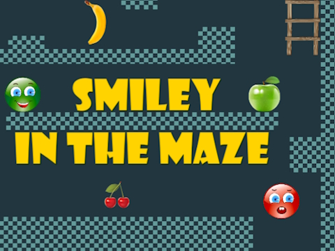 Mchezo Tabasamu katika maze  online