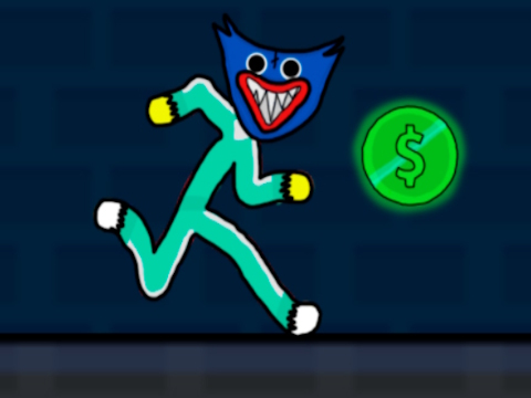Mchezo Stickman Huggy 456 squid  online