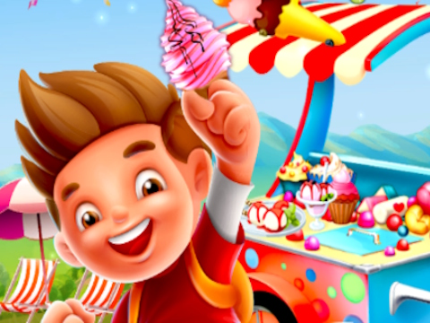 Mchezo Summer rose koni ice cream  online