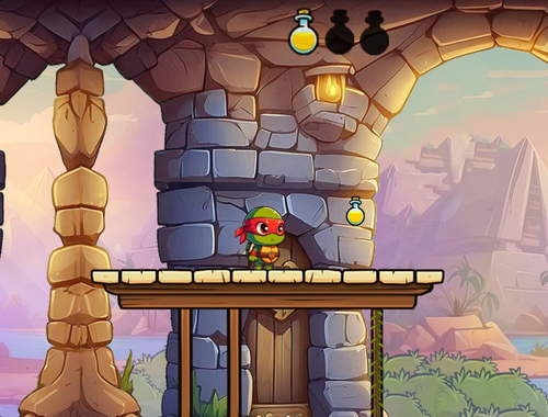 Mchezo Turtle kutaka  online