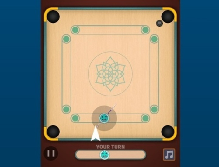 Mchezo Carrom Rush  online