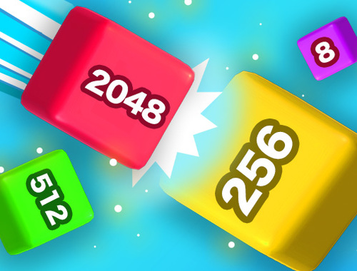 Mchezo Qube 2048  online