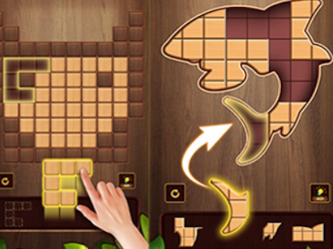 Mchezo Woodpuz: Zuia michezo ya puzzle  online