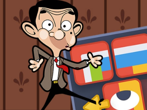 Mchezo Mr Bean Puzzle  online
