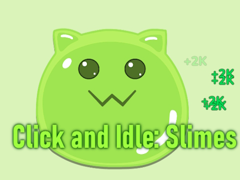 Mchezo Bonyeza na wavivu: Slimes  online