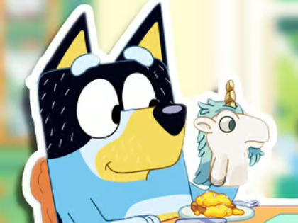 Mchezo Jigsaw puzzle: Bluey Toy wakati  online