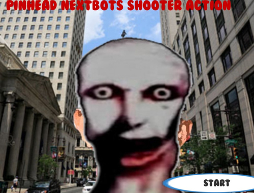 Mchezo Pinhead Nextbots Shooter Action  online