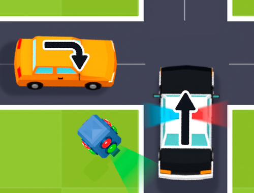 Mchezo Trafiki ya bomba la trafiki  online