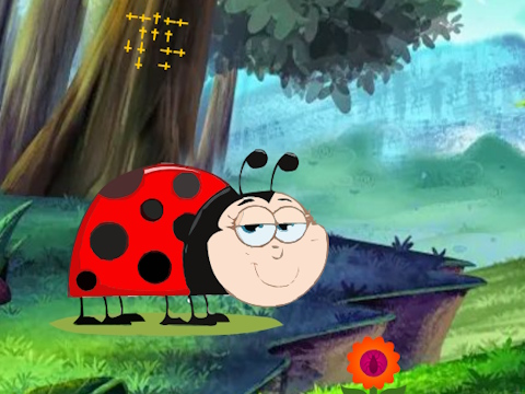 Mchezo Saidia Lady Bug  online