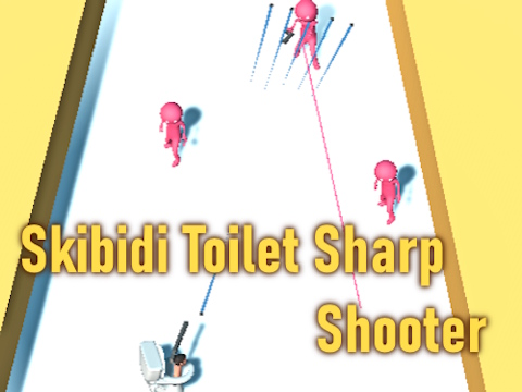 Mchezo Skibidi choo mkali mkali  online