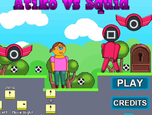 Mchezo Atiko vs squid  online