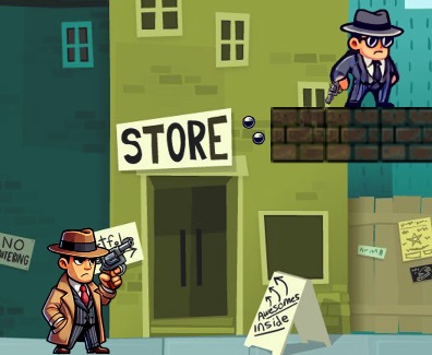 Mchezo Gangsters risasi  online