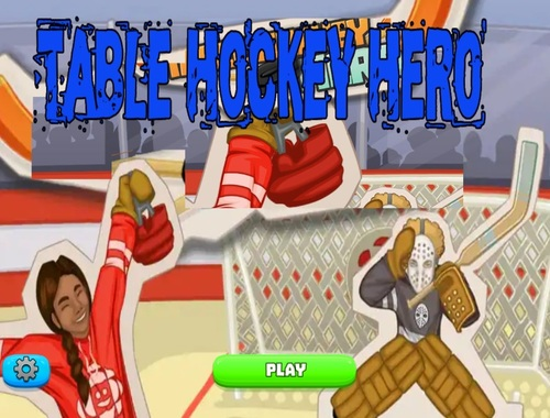 Mchezo Jedwali hockey shujaa  online