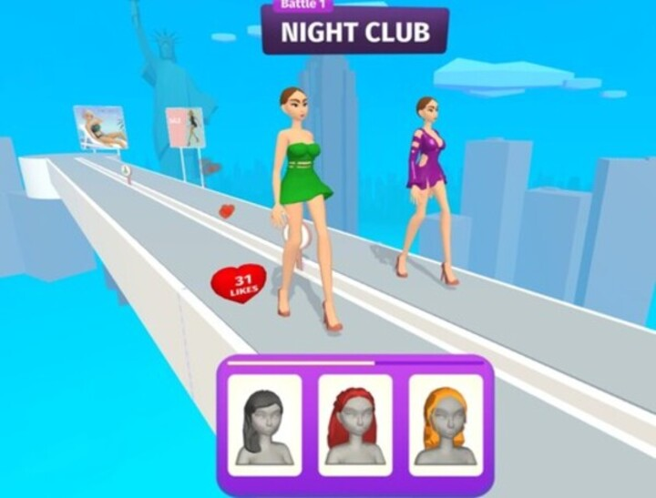 Mchezo Vita vya mitindo  online