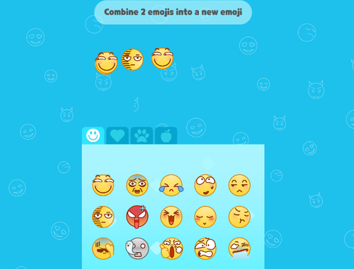 Mchezo Emoji unganisha furaha moji  online