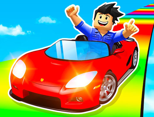 Mchezo Mbio za gari za Epic Stunt Obby  online