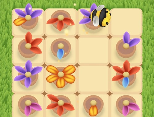 Mchezo Aina ya Bloom 2: Puzzle ya Nyuki  online