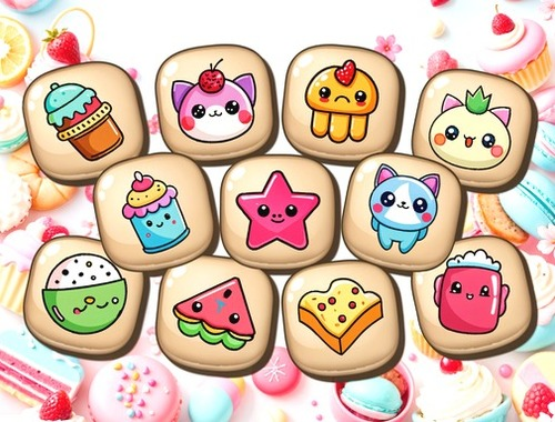Mchezo Sweetsu tile puzzle  online