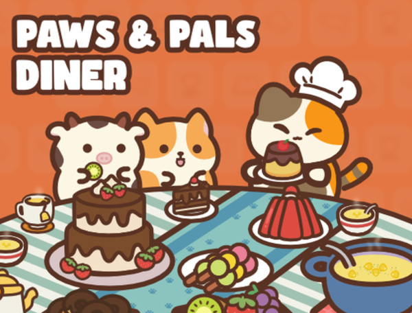 Mchezo Paws & Pals Diner  online