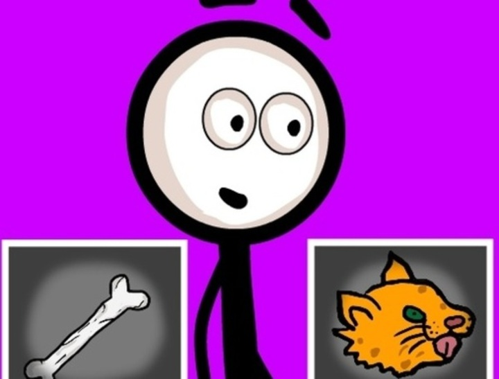 Mchezo Stickman kuchagua vitendo  online