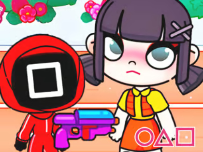 Mchezo Jigsaw puzzle: mchezo wa squid vs avatar  online