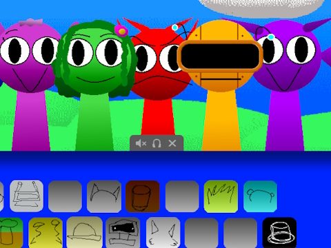Mchezo Sprunka animated  online