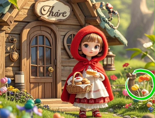 Mchezo Pata tofauti: Granny Wolf  online