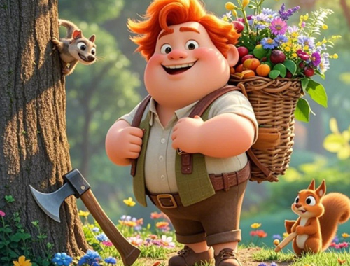 Mchezo Pata tofauti: Woodcutter waaminifu  online