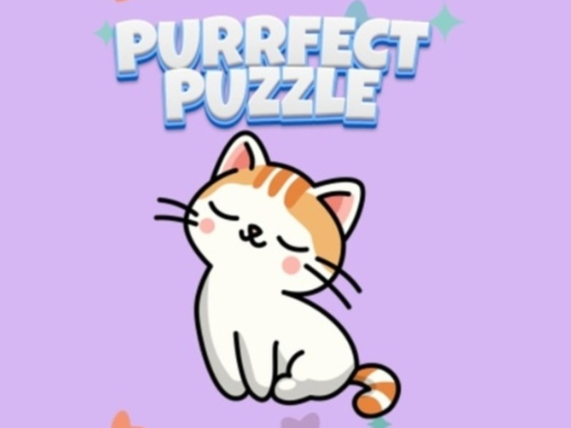 Mchezo Puzzle ya purrfect  online