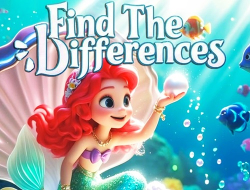 Mchezo Pata tofauti: Mermaid mdogo  online