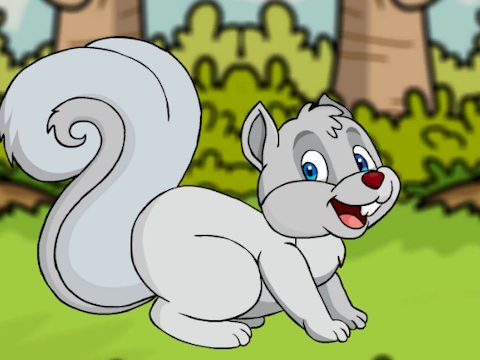Mchezo Saidia squirrel kutoka ngome  online