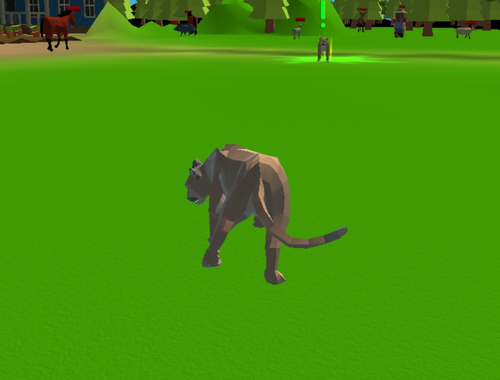 Mchezo Cougar Simulator - paka kubwa  online