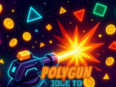Mchezo Polygun: Idle td  online