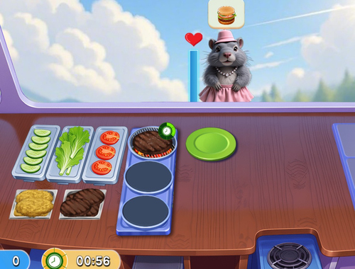 Mchezo Marmot diner dash  online