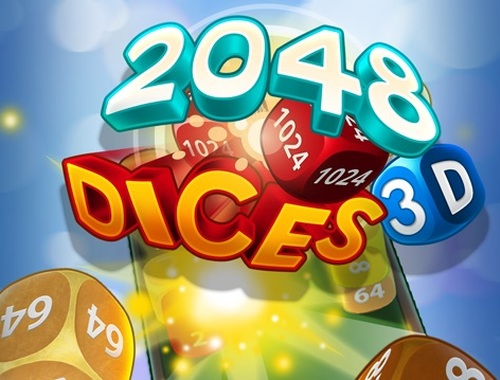 Mchezo Dices 2048 3d  online