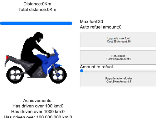 Mchezo Clickbike Clicker  online