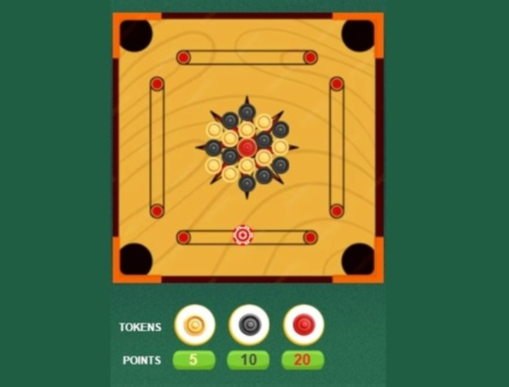 Mchezo Mabwana wa Carrom  online