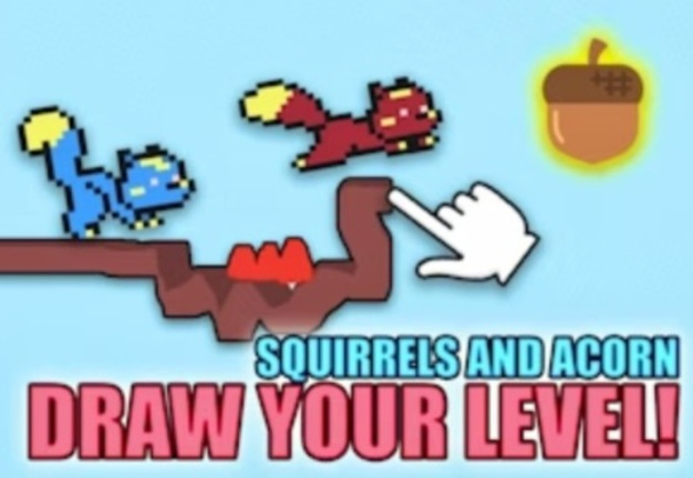 Mchezo Squirrels na acorn  online