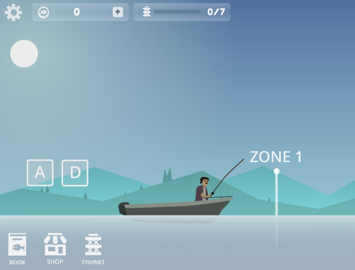 Mchezo Uvuvi Simulator  online