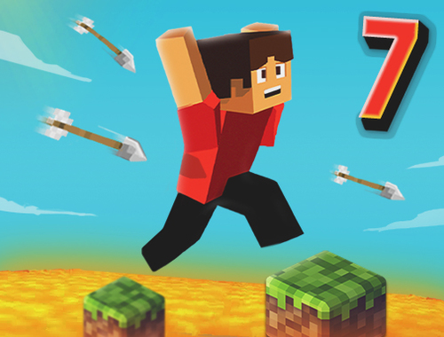 Mchezo Parkour block 7  online