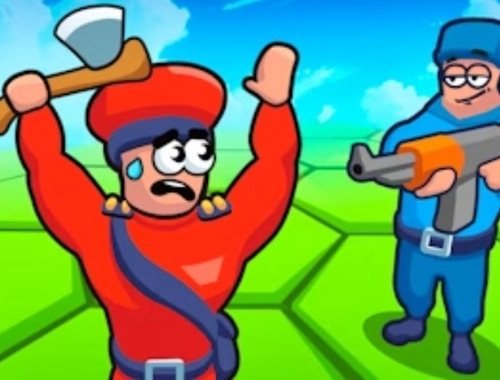 Mchezo Tile Hex World Red vs Blue  online