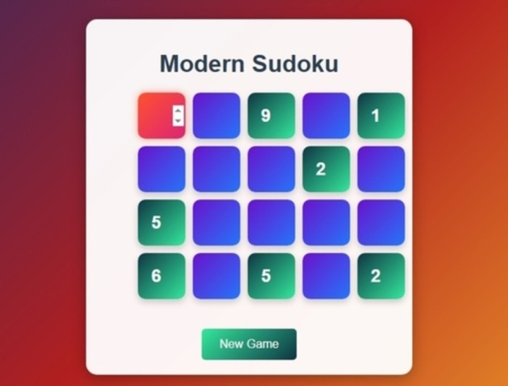 Mchezo Sudoku ya kisasa  online